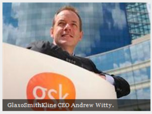GlaxoSmithKline CEO Andrew Witty